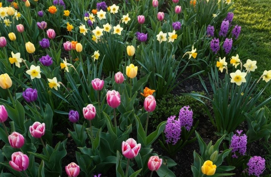 Jak sadzić cebulki kwiatowe – poradnik: piękny ogród od podstaw