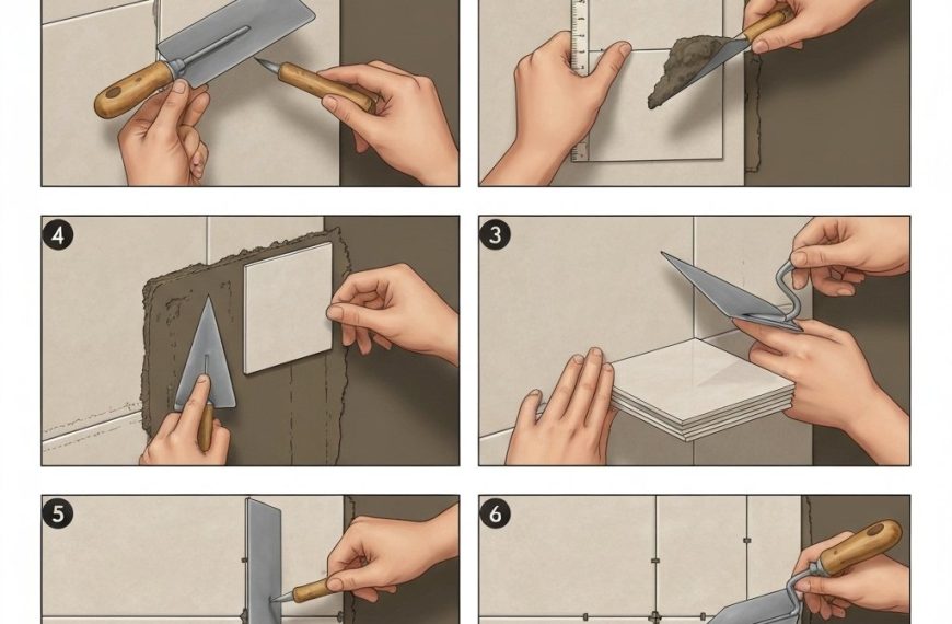 Jak położyć płytki na ścianie: Twój przewodnik krok po kroku