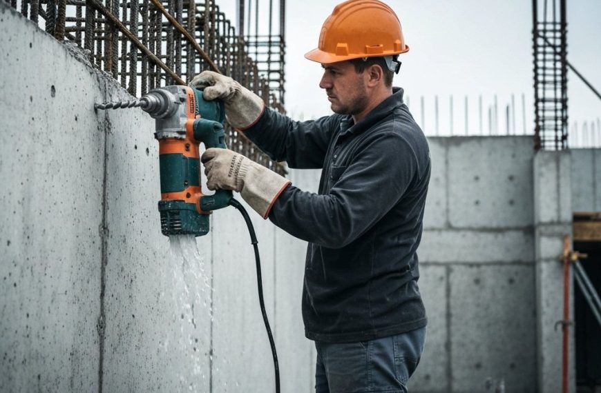 Jak wiercić w betonie bez uszkodzeń