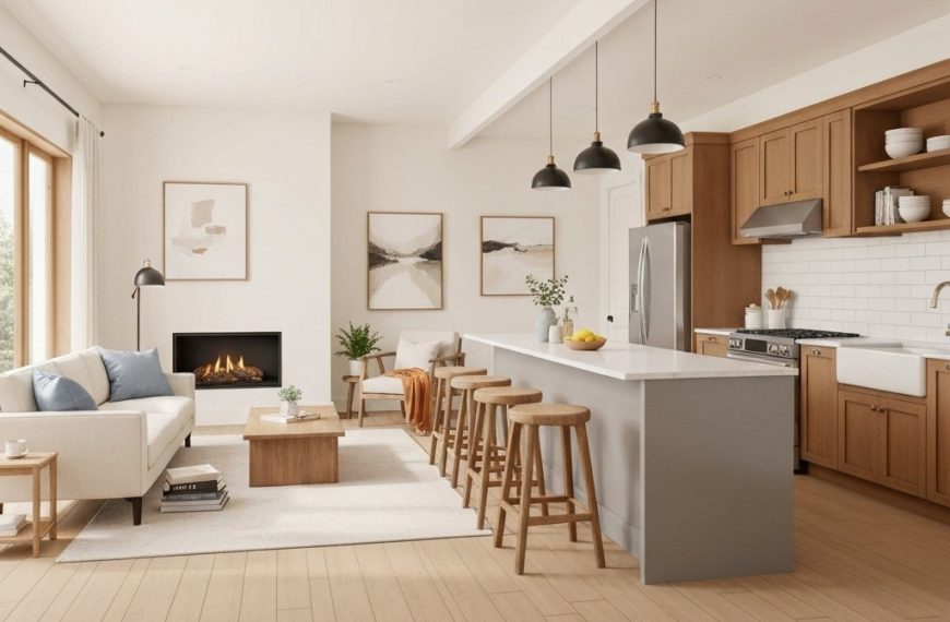 Pomysły na aranżację salonu z aneksem – funkcjonalność…